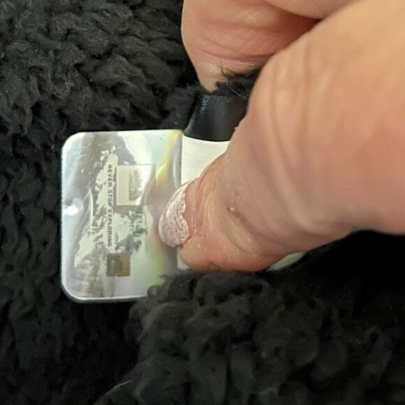 The North Face Roxborough Luxe Hooded Jacket Women's Size Small Fiery Red Plaid - Picture 8 of 12